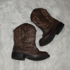7c Toddler Girl Boots - Cowgirl